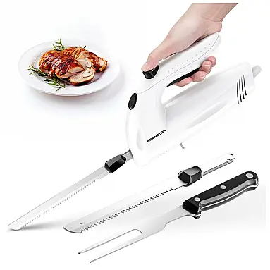 Faca Elétrica para Cortar Carnes,