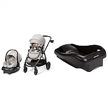 Sistema de Viagem Maxi-Cosi Zelia 2 Luxe Bege 5-em-1 com Cadeirinha Mico Luxe 1,8 a 13,6 kg