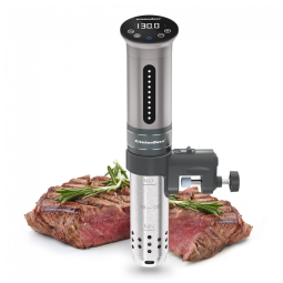 Termocirculador Sous Vide 1100 Watt IPX7 Fogão de Imersão, 110v, KITCHENBOSS A01G310S11U, Preto