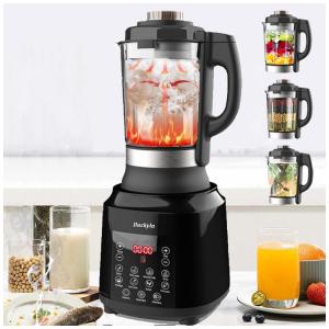 Liquidificador Profissional de Bancada 1.7L com Função de Aquecimento e Temporizador, 1200W 110V, Iluckyla, Preto