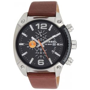 Relógio Masculino Analógico Quartzo, Couro, DIESEL DZ4204, Marrom Claro