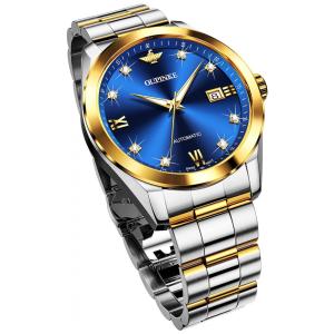 Relógio Masculino Analógico Automático, OUPINKE TY OU G3199G JL, Prateado