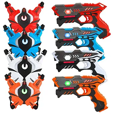 Pistola Infantil com Laser Infravermelho