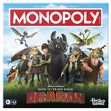 Monopoly Edição DreamWorks Como Treinar