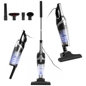 Aspirador de Pó com Fio Potente ECOVORTEX Cinza 600W 20kPa Sucção 1L I10 110V.