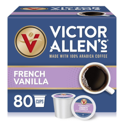 Keurig K Cup s Sabor francês 80 unidades, VICTOR ALLEN 1, Marrom