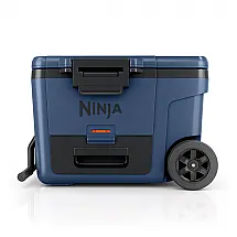 Ninja FrostVault 41.98 litros geladoer with Wheels. Armazenamento a seco. Lakeshore Azul 41,98 litros Lakeshore Azul