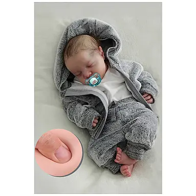 Bebê Recém-Nascido Newborn,Babeside Boneco Bebê