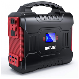 BUTURE Gerador, Acumulador de energia Elétrico, Solar, c, USB, portátil, 60W, 110V, 350W, c, 2 tomadas