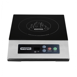 Cooktop Elétrico de Indução Profissional com 10 Configurações de Potência e Superfície de Vidro Temperado Durável, 110V 1800W
