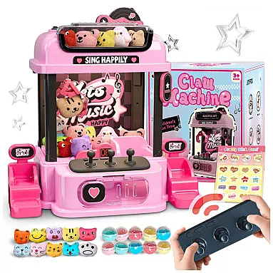 Máquina de Garra Rosa JoyfoxToy