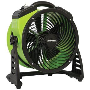 Ventilador de Piso Reforçado Para Sala Inteira, 4 Velocidades, 110V, XPOWER FC 200, Verde