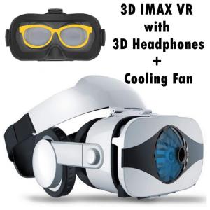 Óculos de Realidade Virtual VR3D 360 Visualizador VR Branco