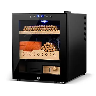 Humidor Elétrico Velieta Aço Inoxidável