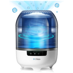 Purificador de Ar Elimina 99,9 das Bactérias para até 30 m2, 110V, DH Lifelabs, Branco