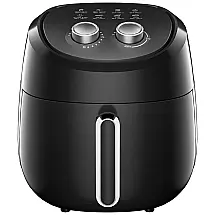 Fritadeira Elétrica AirFryer 4.5L de Capacidade e Painel de Controle Digital e Temperatura Ajustável, 1400W, 110V, VILIWIN, Preto