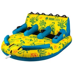 Radar Boia Rebocável Inflável Para 4 Pessoas, Resistente, Amarelo