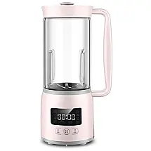 Liquidificador para Leite de Soja Capacidade 600mL com Função de Aquecimento, 380W, 220v, MIDDLE, Rosa