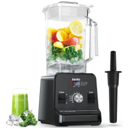 Liquidificador de Bancada 2 L com 3 Funções, 110V 1500W, Aeitto, Preto