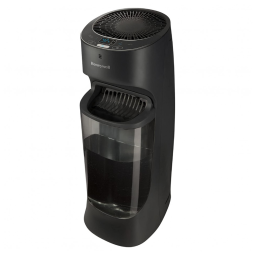 Umidificador Evaporativo Digital Honeywell Top Fill Tower, Humidistato, 3 Velocidades, Reservatório 6,4L, 110V, Preto