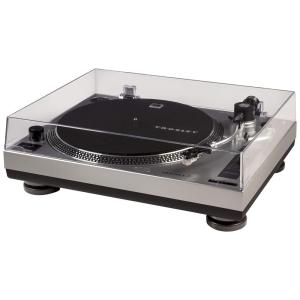 Vitrola, Toca Discos 2 Velocidades com Bluetooth, CROSLEY C100A SI, Prateado