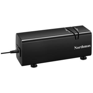 1 Afiador Elétrico de Facas e Tesouras com Afiação Rápida de 30s, 110v, NORTHMAS S101 1, Preto