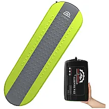 Colchão Inflável para Camping Portátil Ultraleve e Bolsa de Transporte, GEAR DOCTORS GD7311039568977, Verde