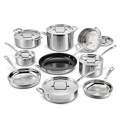 Conjunto de Panelas Cuisinart 15