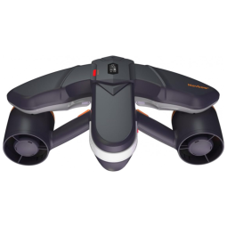 Scooter Subaquático Profissional Sublue Navbow Plus Smart Dual Motor Cinza com Suporte para Câmera, 3 Velocidades, Até 40m Profundidade