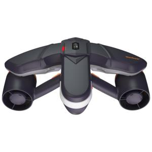 Scooter Subaquático Profissional Sublue Navbow Plus Smart Dual Motor Cinza com Suporte para Câmera, 3 Velocidades, Até 40m Profundidade