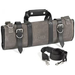 Estojo, Bolsa Portátil para Facas com 12 Slots, Facas não Incluídas, ENSO, Cinza