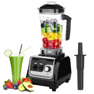 Liquidificador Profissional de Bancada 2L com 6 Lâminas, 2200W 110V, Sewberry, Preto