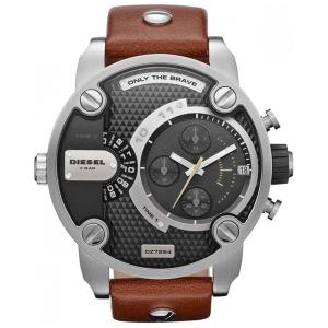 Relógio Masculino Analógico Quartzo, Couro, DIESEL DZ7264, Marrom