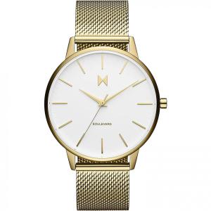 Relógio Feminino Analógico Quartzo de Aço Inoxidável, MVMT MB01 RGLAMA, Cinza