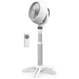 Ventilador Energy Smart Pedestal Médio Controle de Velocidade Variável, 110v, VORNADO CR1 0259 43, Branco