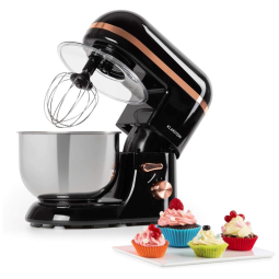 KLARSTEIN Batedeira Planetária Elétrica 22L com 6 Velocidades Aço Inoxidável 650W, 110V, Branca