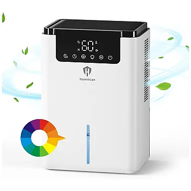 Desumidificador 2L com Degelo Automático,