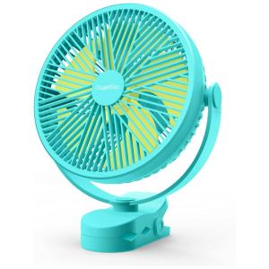 Ventilador de Mesa Portátil com 4 Velocidades, 110v, GAGETELEC GE01, Preto