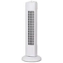 Ventilador de Torre Oscilante Portátil com 3 Velocidades, 110V 35W, GOFLAME, Branco