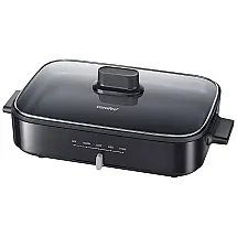 Panela Elétrica 3L Antiaderenete e Multifuncional, 1300W, , 110v, COMFEE CEG20P4ATB, Preto