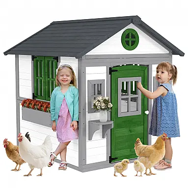 Casa de Bonecas Infantil Outsunny,
