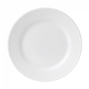 Prato para Salada de 20 cm, Mais Elegância em Sua Mesa com Formato Redondo e Material de Porcelana Fina de Osso, Wedgwood, Branco
