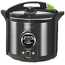 Panela de Pressão 11.4L Elétrica com Painel Digital, 1485W, 110V, PRESTO 02144, Preto