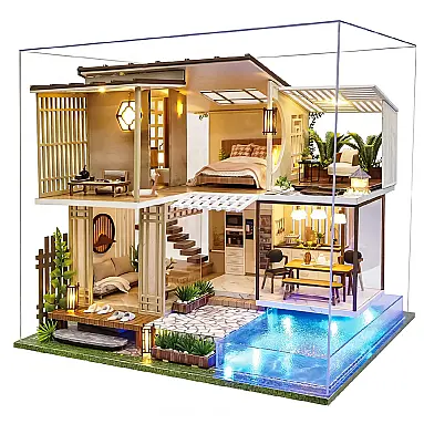 Casa em Miniatura Realista com