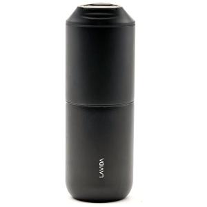 Máquina de Café Portátil Elétrica com Filtro Moedor, VIVALAVIDA, Preta