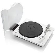 Vitrola Toca Discos DP 450USB Semi Automático com Sensor de Velocidade, Saída USB para Gravações e 2 Velocidades, 110v, DENON DP450USBWT