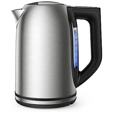Chaleira Elétrica 1.7L, Aço Inoxidável,