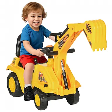 Escavadeira Infantil de Tração com