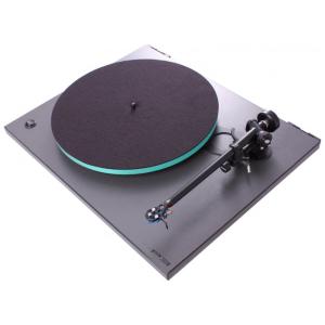 Vitrola Toca Discos Retrô com Braço de Tom RB303, 110v, REGA, Cinza