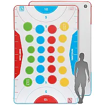 Plataforma Inflável com Jogo Divertido para Piscinas e Lagos Suporta até 294 Quilos, DRIFTSUN DS FGM 10, Vermelho